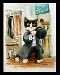 Art Print: Dapper Cat
